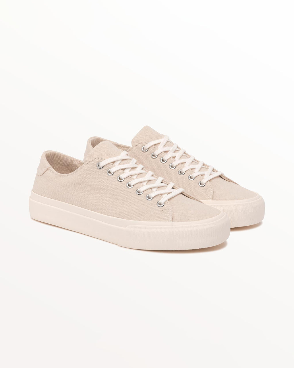 Pair of Baan Natural trainers, three-quarter front view